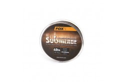 Fox Submerge Sinking Braided Mainline - Dark Camo 40lb/0.20mm 600m
