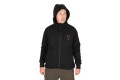 Fox Collection Sherpa Jacket Black & Orange 