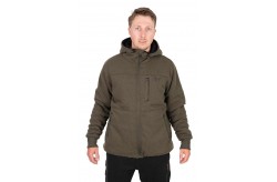 Fox Collection Sherpa Jacket Green & Black 