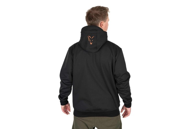 Fox Collection Soft Shell Jacket Black & Orange 
