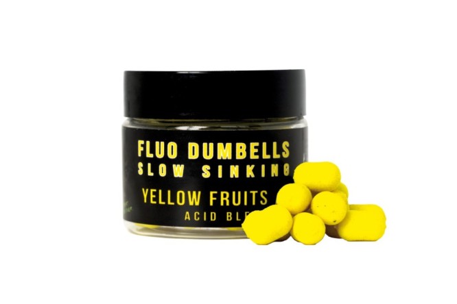 Over Carp Baits Fluo Dumbells Slow Sinking 