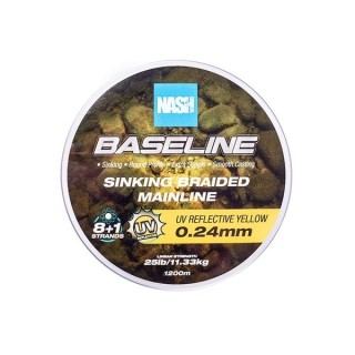 Nash Baseline Sinking Braid UV Yellow  2