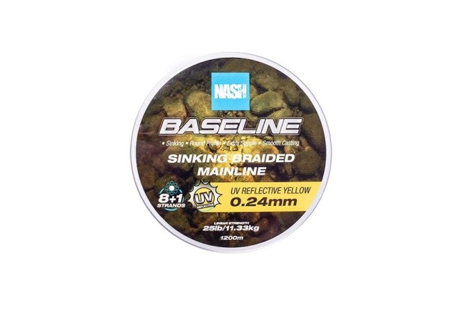 Nash Baseline Sinking Braid UV Yellow 