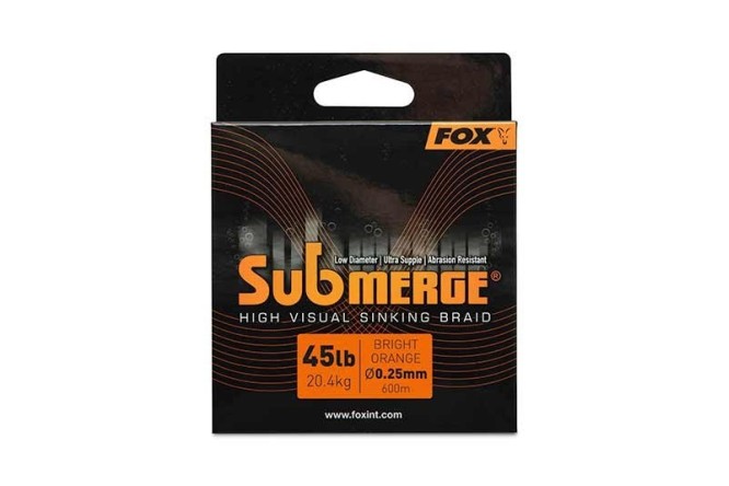 Fox Submerge Orange Sinking Braid