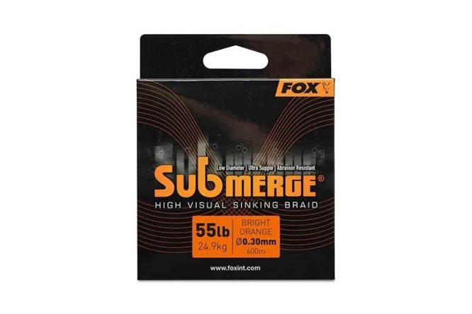 Fox Submerge Orange Sinking Braid