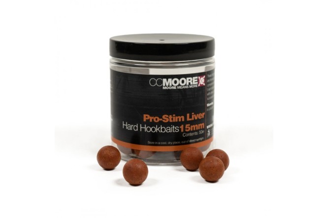 CC Moore Pro-Stim Liver Hard Hookbaits 