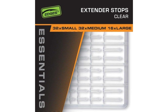 Fox Edges Extender Stops x 2 Clear