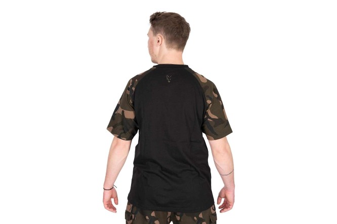 Fox Black/Camo Outline T-Shirt