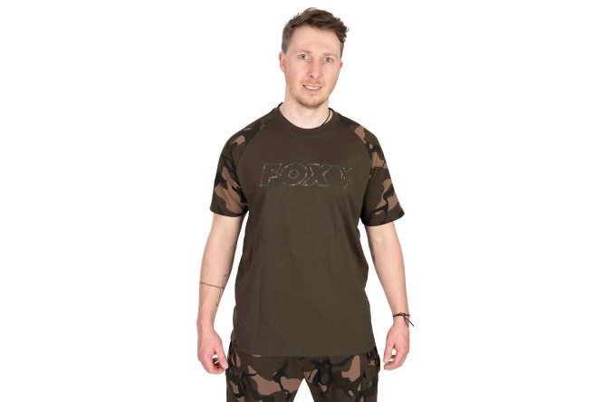 Fox Khaki/Camo Outline T-Shirt