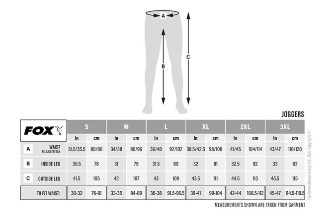 Fox  LW Black / Camo Combat  Joggers
