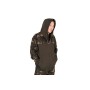 Fox LW Khaki / Camo Split Zip Hoody