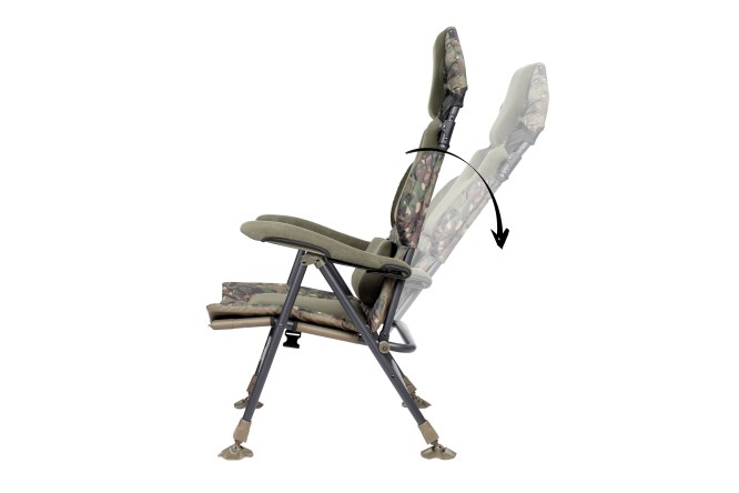 Trakker Levelite Camo Longback Recliner 