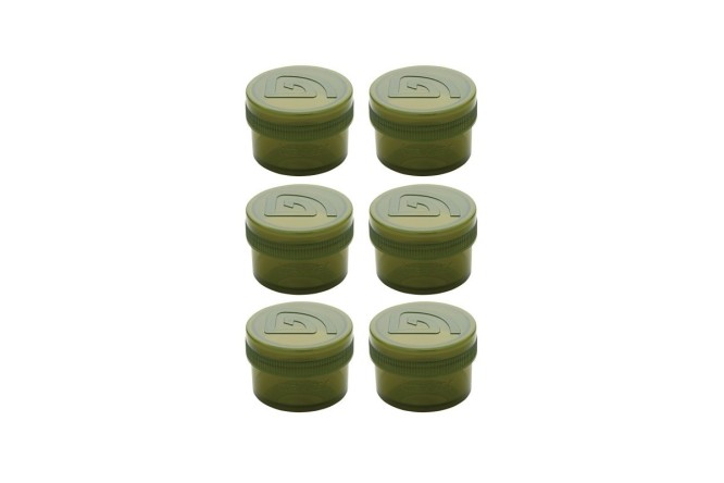 Trakker Half Sized Glug Pots 6 Pack 