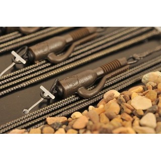 Leadcore Leader With Hybrid Lead Clip 3 pieces of 1 m