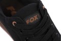 Fox Black Canvas Shoe