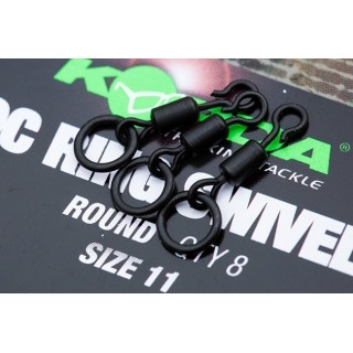 Korda QC Ring Swivel Round Size 11 2