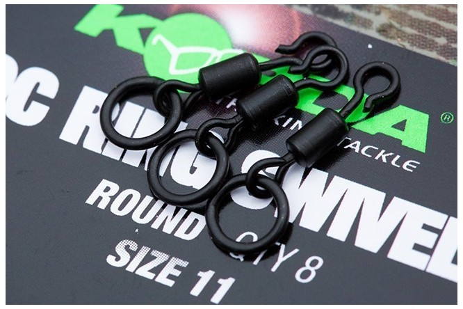 Korda QC Ring Swivel Round Size 11