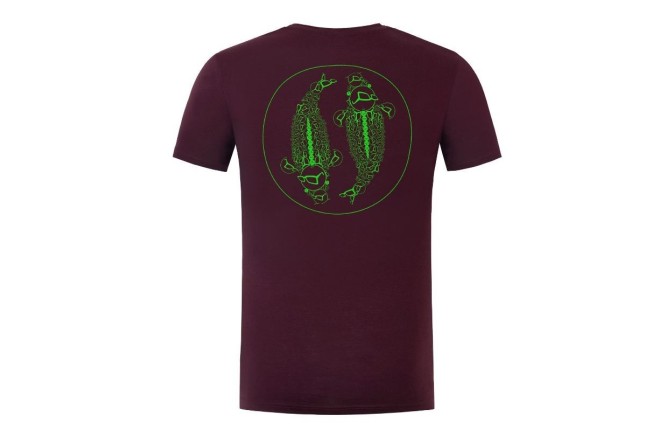 Korda Mandala Tee Burgundy 