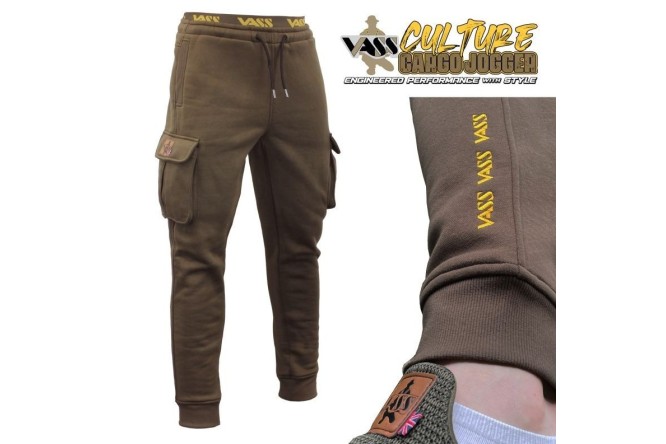 Vass Culture Fishing Cargo Jogger Khaki-Green 