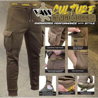 Vass Culture Fishing Cargo Jogger Khaki-Green  2