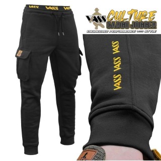 Vass Culture Fishing Cargo Jogger Black 