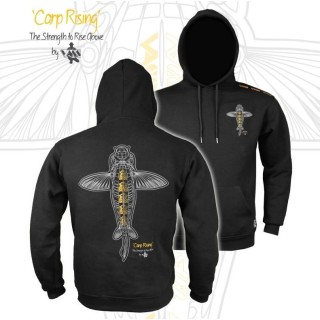 Vass Carp Rising Hoodie Black