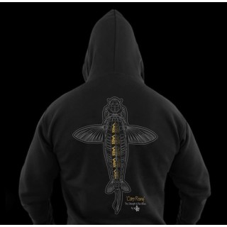 Vass Carp Rising Hoodie Black 2