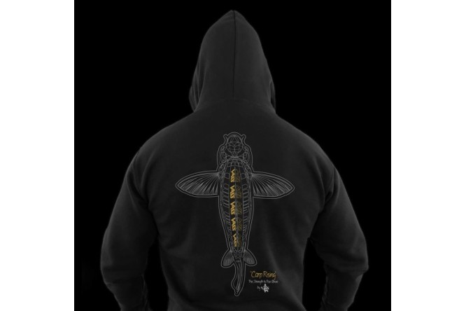 Vass Carp Rising Hoodie Black