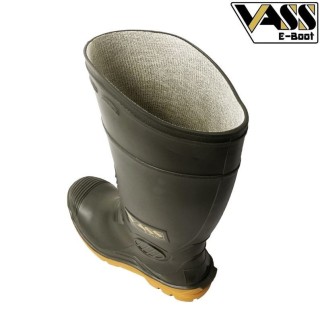 Vass E Boot Khaki/Yellow 2