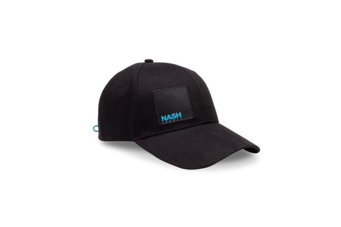 Nash Square Print Baseball Cap Black 