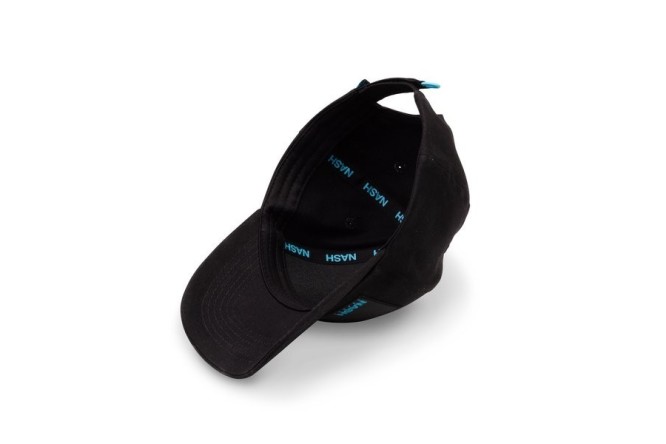 Nash Square Print Baseball Cap Black 