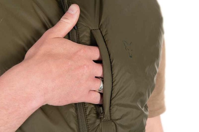 Fox Olive quilted 100 Gilet