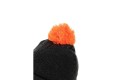 Fox Collection Bobble Hat Black/Orange 