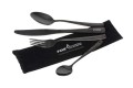 Fox Cookware Black Stainless Cutlery Set