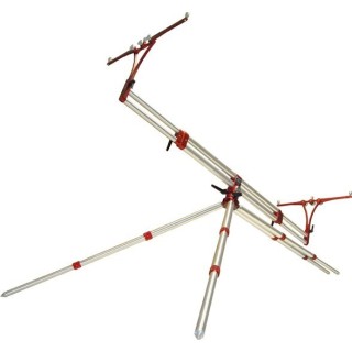 Meccanica Vadese Satin White Red Buzz 3 Rod