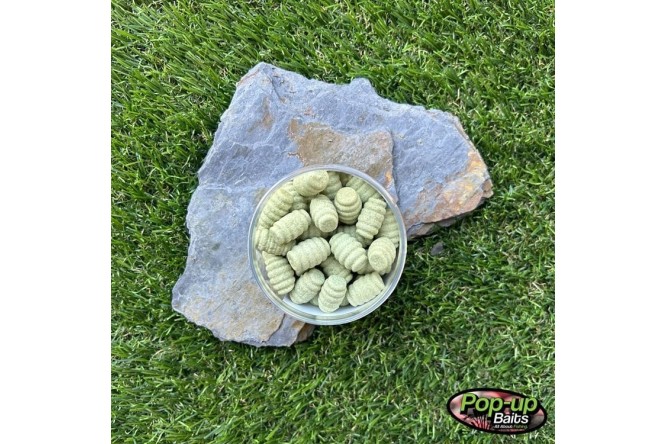 Pop-up Baits GRUB POP-UP Oyster Green & GLM