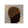 Vass Fleece Lined Ribbed Beanie (Suede Badge) berretto invernale