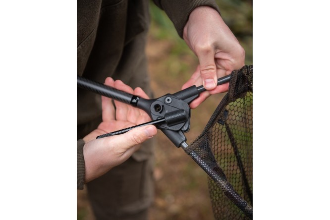 Fox Lever-lok Landing Net - 42"" 8' 2 Piece handle