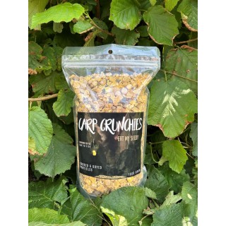 Carp Crunchies Cooked and Dried Particles