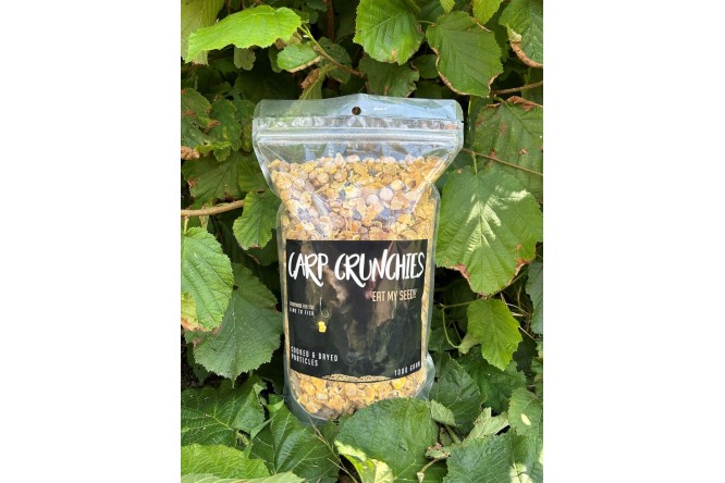 Carp Crunchies Cooked and Dried Particles