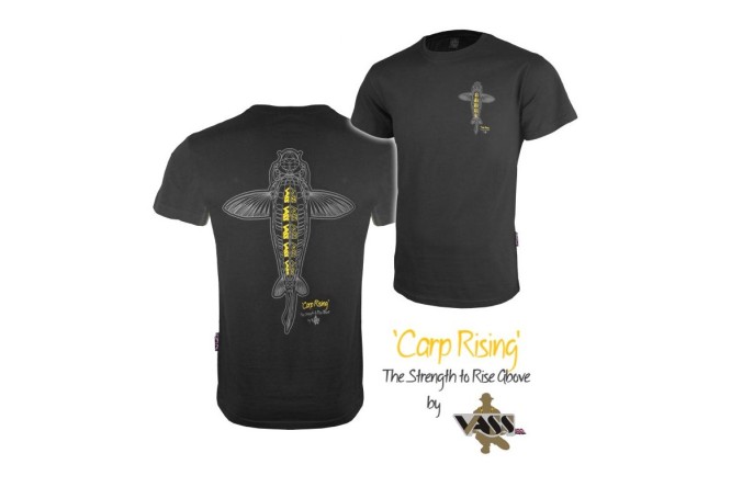 Vass Carp Rising T-Shirt Black Edition 