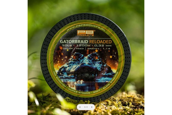 PB Gator Braid Reloaded 1200m