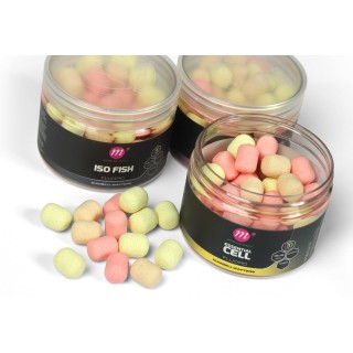 Mainline - ISO Sweet Fluoro Dumbell Wafters - 12 x 15mm - Pink,Yellow,White