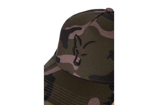 Fox Black Camo Trucker Cap