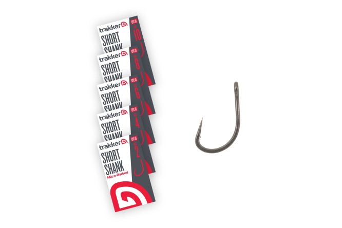 Trakker Short Shank Hooks Micro Barbed