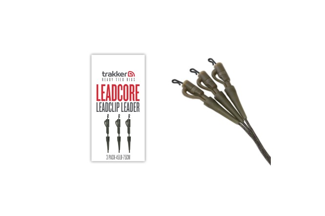Trakker Leadcore Leadclip Leader 3 Pack (75cm)