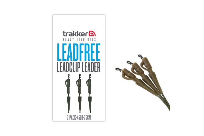 Trakker Leadfree Leadclip Leader 3 Pack (75cm)