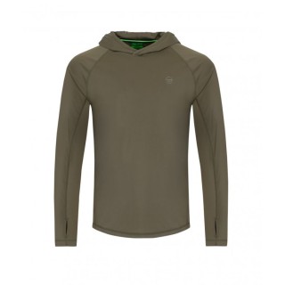 Korda - UPF Hooded Top | Dark Khaki