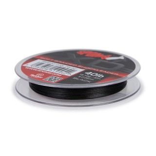 Spomb Braided Leader 50m 40lb black 2