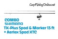 Combo Shimano TX-Plus Spod & Marker 13 ft + Shimano Aerlex Spod XTC